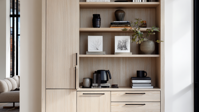 estanterías y muebles